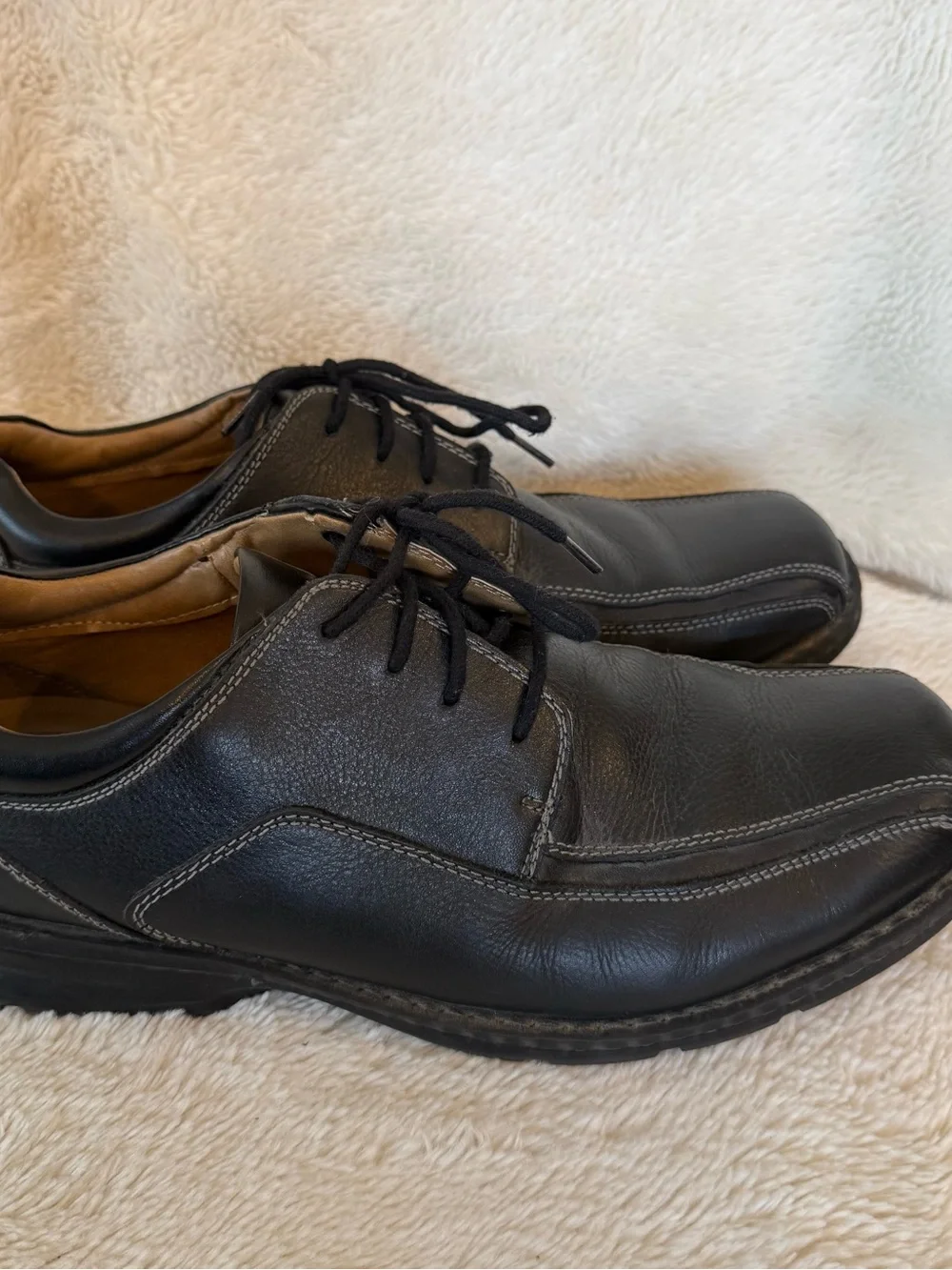 Dockers leather uppers